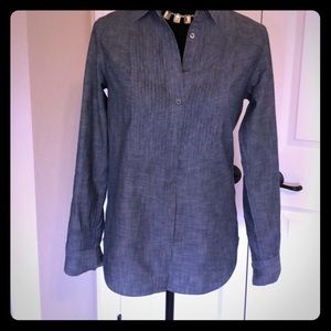 Women’s Dress Shirt, woven blues